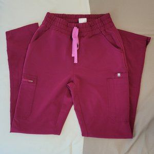 Figs High Waisted Yola Pants with Original Scrunch Waistband